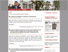 Tablet Screenshot of laroussi-oueslati.fr